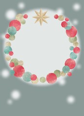 クリスマスの背景素材