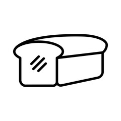 Bread Flat Icon Design Vector Template Illustration