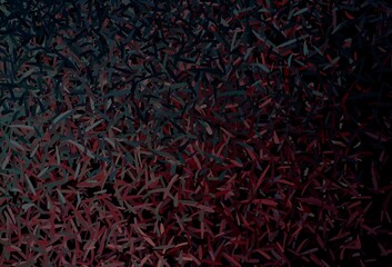 Dark Blue, Red vector texture with colored lines.