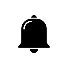 Bell Best Flat Icon Design Vector Template Illustration