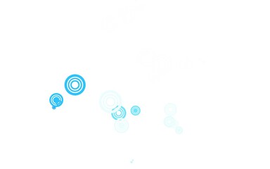 Light BLUE vector texture with disks.