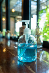 bottle of perfume,Coronavirus prevention hand sanitizer gel for hand hygiene corona virus protection.,Sanitary hand wash gel.To prevent the spread of Covid 19