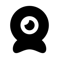 
Webcam vector style, icon design of internet camera 
