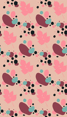 Autumn. Colors. Pattern without seams.