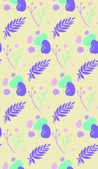 Bright colors of seamless pattern.