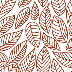 Autumn leaves pattern