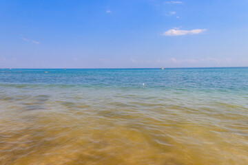 View of the Black sea in UKraine