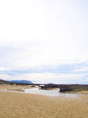 沖縄　久米島の風景　シンリ浜