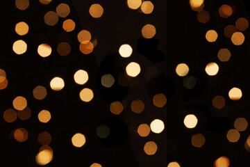 Blurry background overlay for design