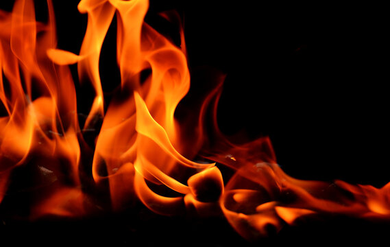 Backgroung overlay fire design