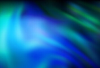 Dark BLUE vector glossy abstract background.