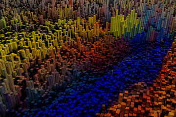 Fototapeta premium Background overlay landscape nature sky