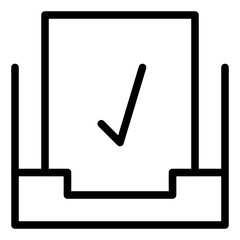 file and folder line style icon. very suitable for your creative project.