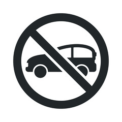 Car restriction icon