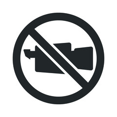 Video restriction icon