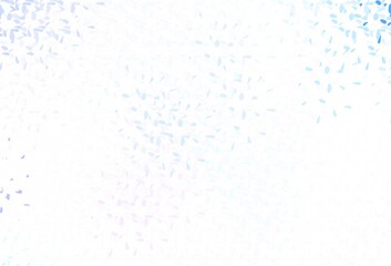 Light Blue, Red vector template with circles.