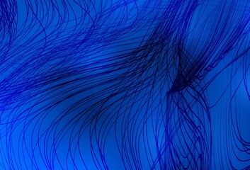 Obraz premium Light BLUE vector abstract bright template.