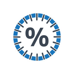 Discount icon ( vector illustration )