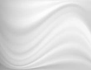 Soft wavy lines abstract background with metallic grey color tone.