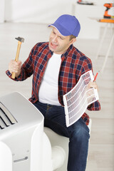 upset air conditioning maintenance repair