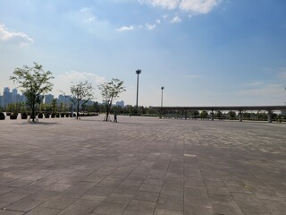 Obraz premium 인천 아시아드 경기장 풍경08