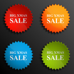 Big xmas Sale Tag illustration