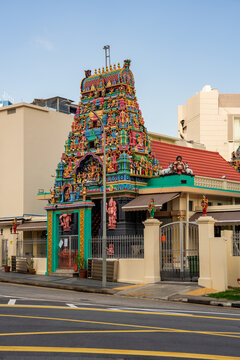 Facade of Sri Layan Sithi Vinayagar Temple.