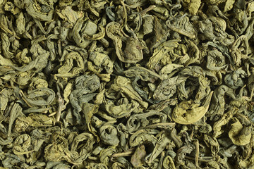 Green tea texture