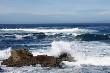 Fototapeta na wymiar Monterey beach of California, USA.