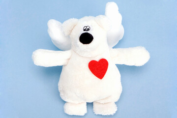 doll and heart shape