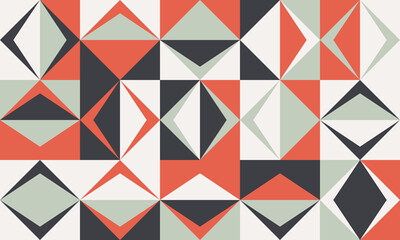 Triangle Abstract Vector Pattern Design