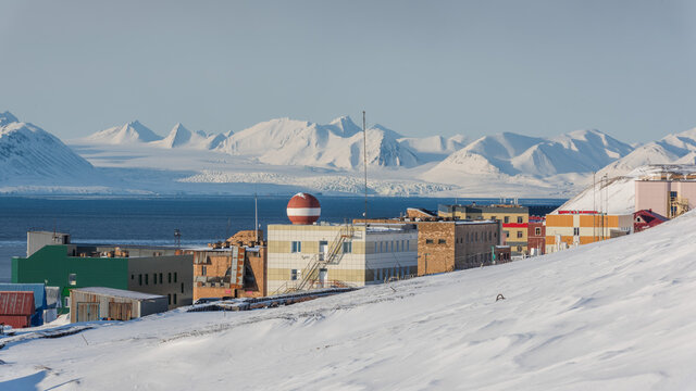 svalbard, golfstream, barentsburg, gronfjorden, polar night,  stemmevatnet