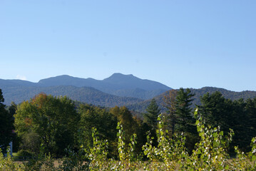 A view of Mt. Mansfield in Vermont