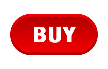 buy button. rounded sign on white background