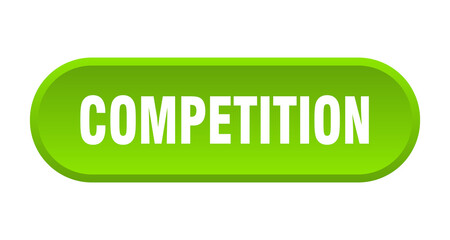 competition button. rounded sign on white background