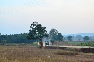 Dusk and Sunset Time at the Ayodhya Hills, West Bengal