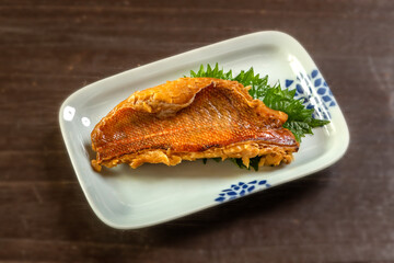 のどぐろの煮物　Japanese food simmered (Rosy sea bass)