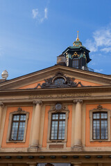 Fototapeta na wymiar Svenska Akademien building in Gamla Stan