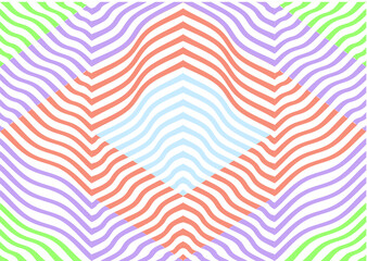 Abstract Geometric pattern with Stripes. Seamless texture in different colors, can be used for background.Vector Illustration.