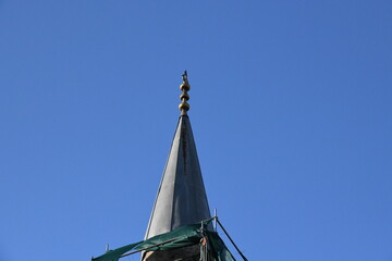 Parte alte de un minarete en Macedonia
