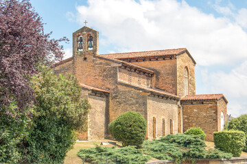 Church in Oviedo (in Spanish San Juli&aacute;n de los Prados) Northern Spain Asturias