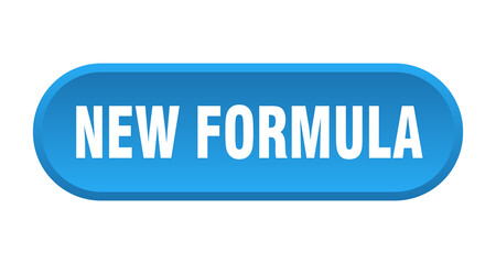 new formula button. rounded sign on white background