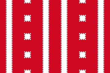 Simple geometric pattern in the colors of the national flag of Bahrain