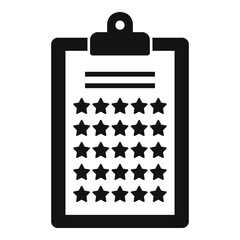 Expertise reputation icon. Simple illustration of expertise reputation vector icon for web design isolated on white background