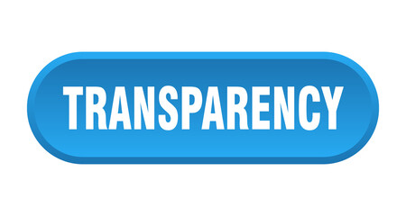 transparency button. rounded sign on white background
