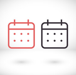 calendar 10 eps bond icon design vector graphics