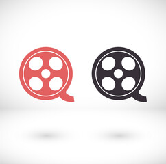 Play button vector icon in trendy flat style isolated on grey background. vector icon Play symbol for your web site design, logo, app, vector icon  UI.