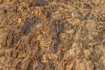 Rock patterns at the Deakin Anticline