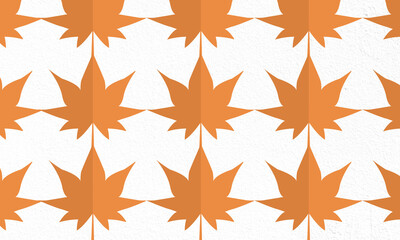 autumn leaves seamless pattern