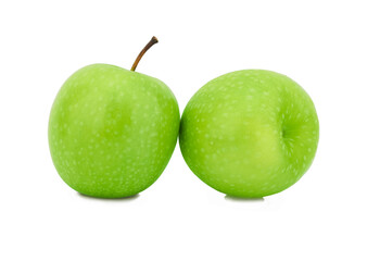 Green apple, isolated on white background